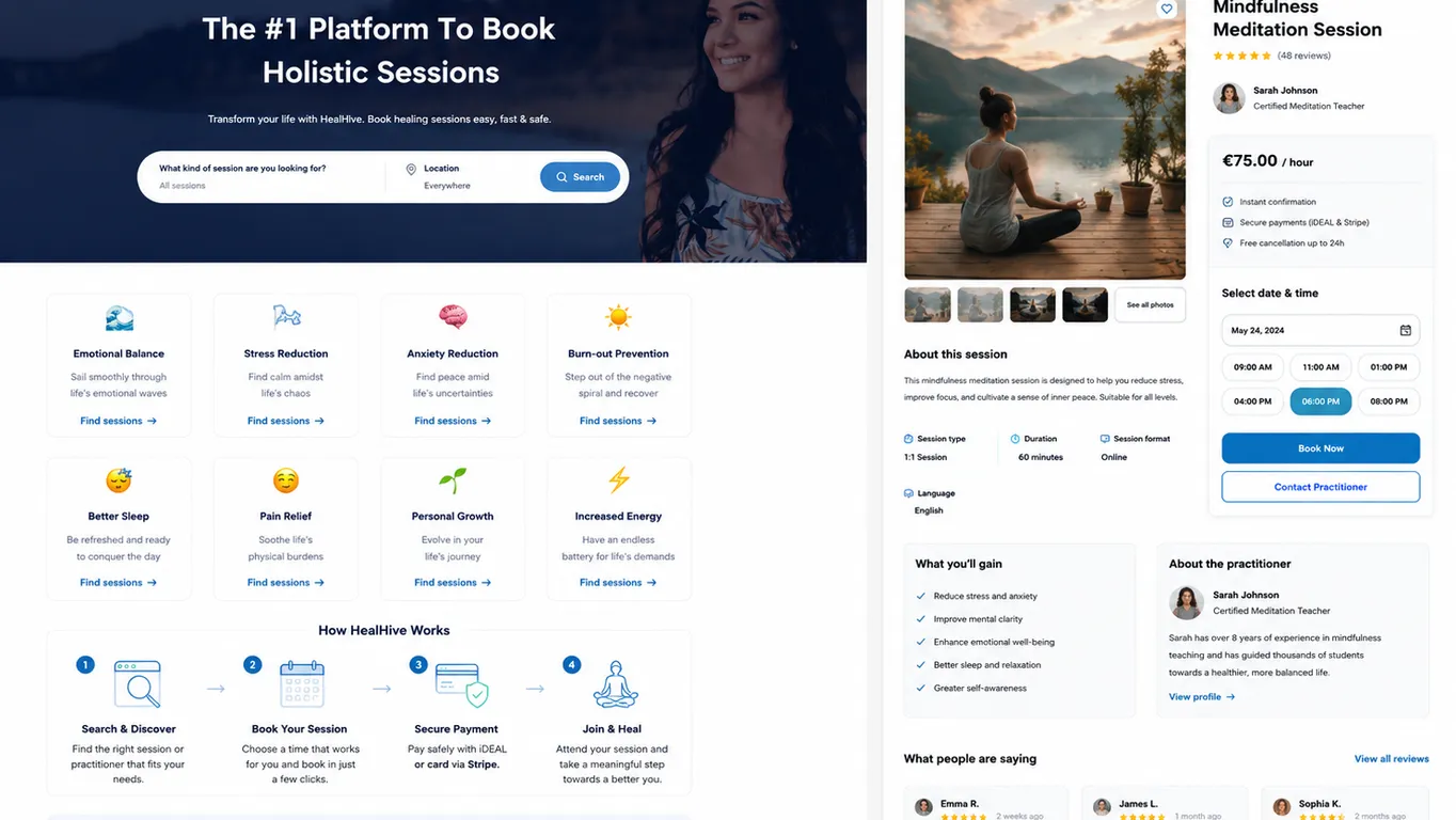 HealHive case study hero