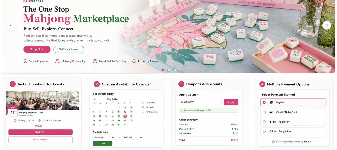 The Mahj Market case study hero