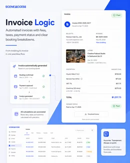 SceneAccess Invoice Automation